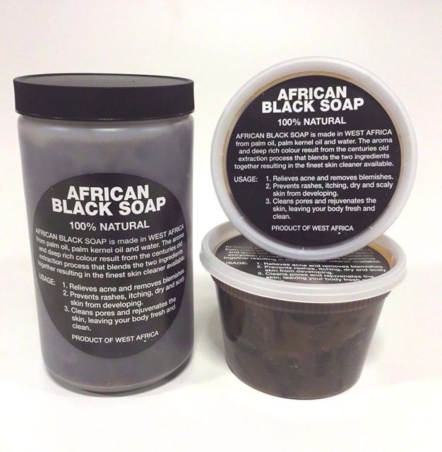 African Black Soap Raw Paste, Image via Ebay